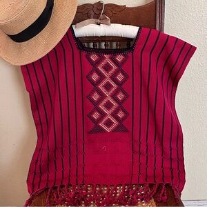 NWT O’Kil Maya Handwoven Huipul (Blouse)